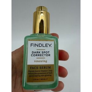 Findley Dark Spot Corrector Renewing Face Serum Glycolic Acid Vitamin C 2oz 59ml